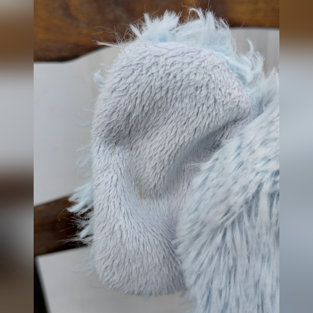 Bashful Elephant Fuzzy Soft Sitting Plush Stuffed Animal Cute Blue lovey 11in - Picture 11 of 15